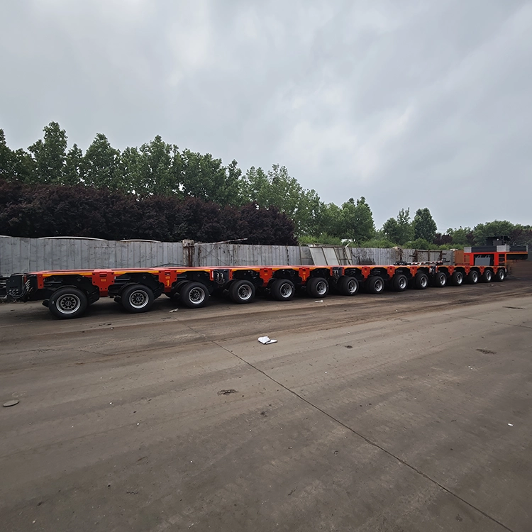 Schwerlast-LKW-Pritschenboden-Modul-Tiefbettanhänger