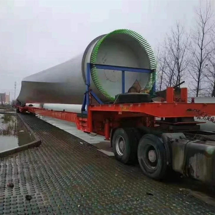 Transporting Wind Turbine Blades By Truck